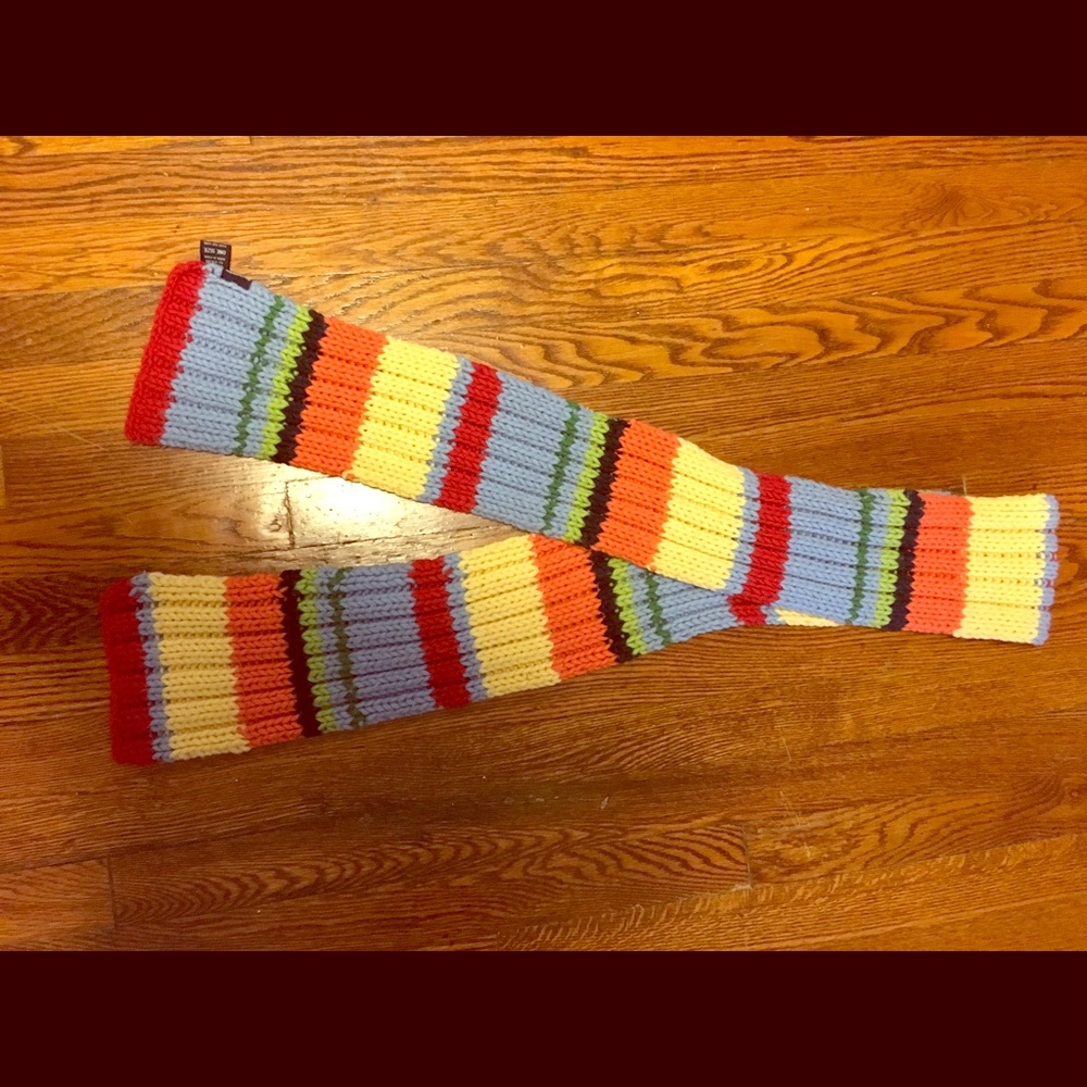 Abercrombie & Fitch multicolor wool scarf